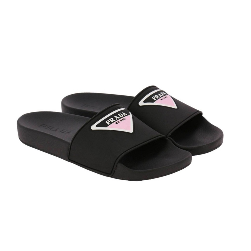 Prada logo slides